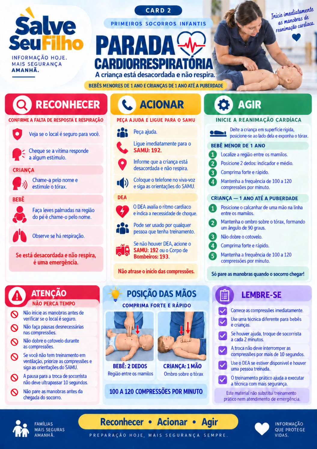 Card 2 — Parada cardiorrespiratória